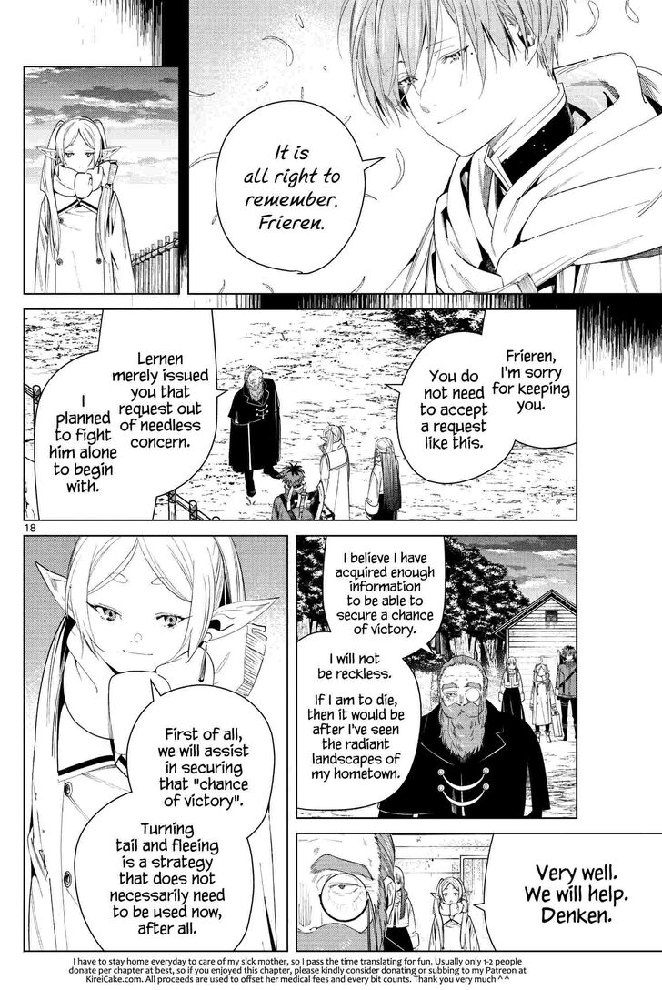 Frieren: Beyond Journey's End Manga Chapter 81 page 18 - The Golden Land scene