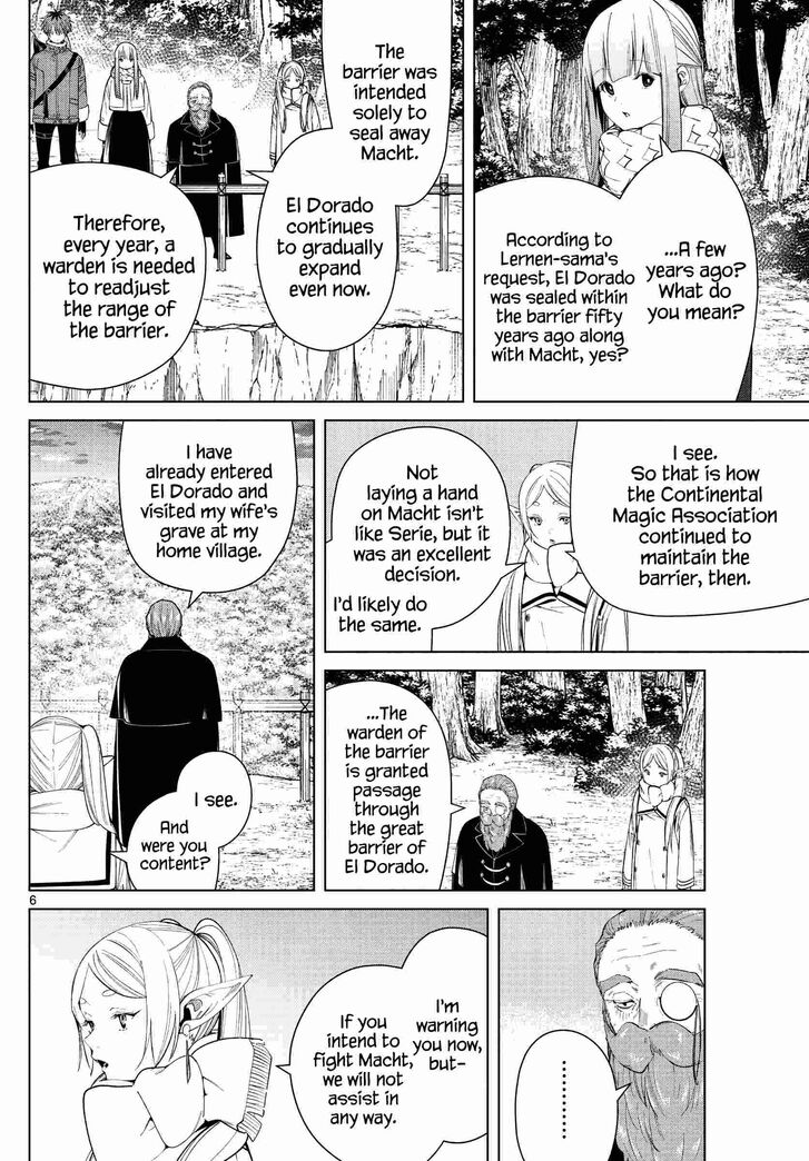 Frieren: Beyond Journey's End Manga Chapter 81 page 6 - The Golden Land scene