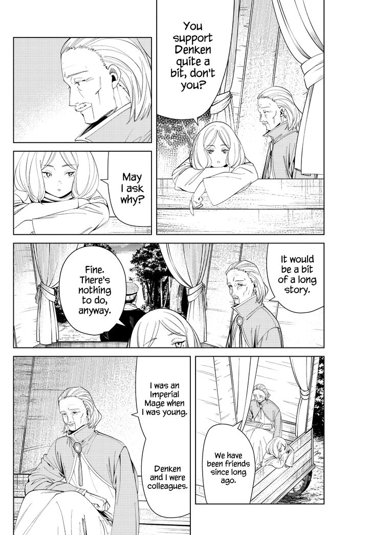 Frieren: Beyond Journey's End Manga Chapter 82 page 10 - Diagoldze—The Spell to Transmute All Creation into Gold scene