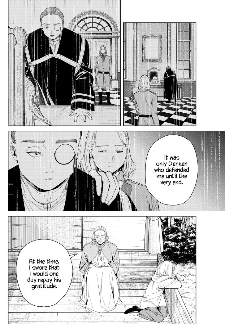 Frieren: Beyond Journey's End Manga Chapter 82 page 12 - Diagoldze—The Spell to Transmute All Creation into Gold scene