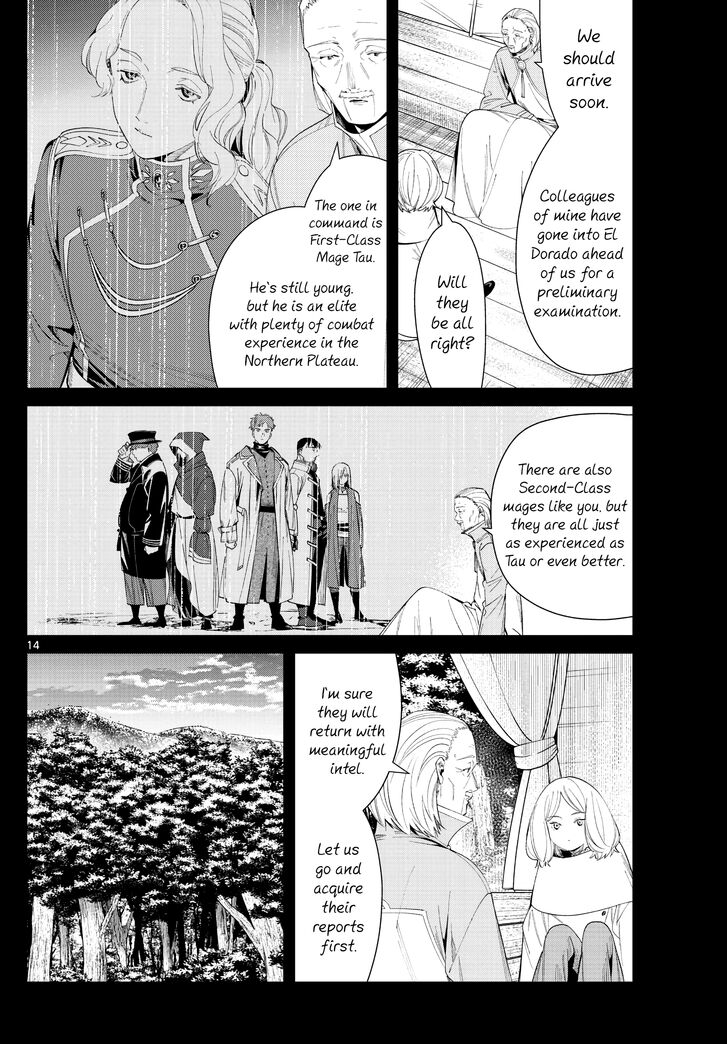 Frieren: Beyond Journey's End Manga Chapter 83 page 14 - Stone Bracelet of Servitude scene