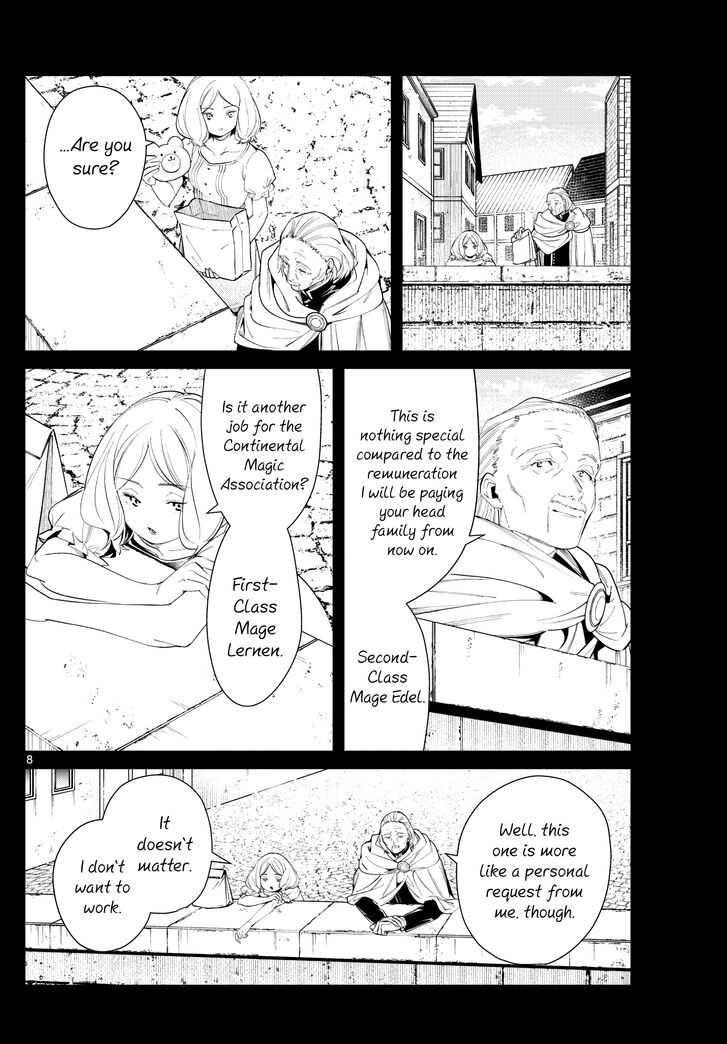 Frieren: Beyond Journey's End Manga Chapter 83 page 8 - Stone Bracelet of Servitude scene