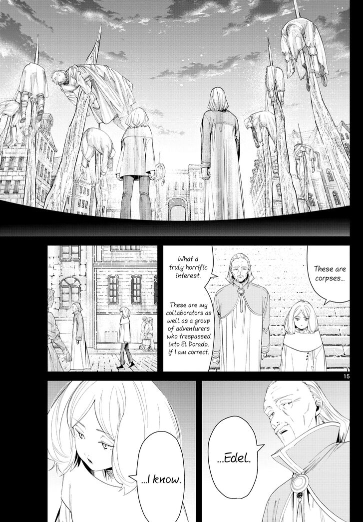 Frieren: Beyond Journey's End Manga Chapter 84 page 15 - Daredevil scene