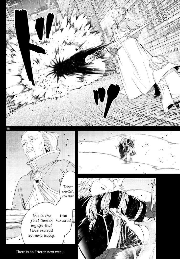 Frieren: Beyond Journey's End Manga Chapter 84 page 18 - Daredevil scene