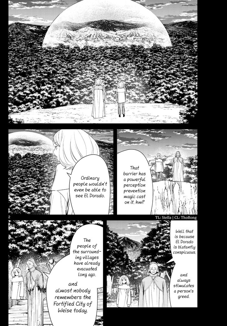 Frieren: Beyond Journey's End Manga Chapter 84 page 2 - Daredevil scene