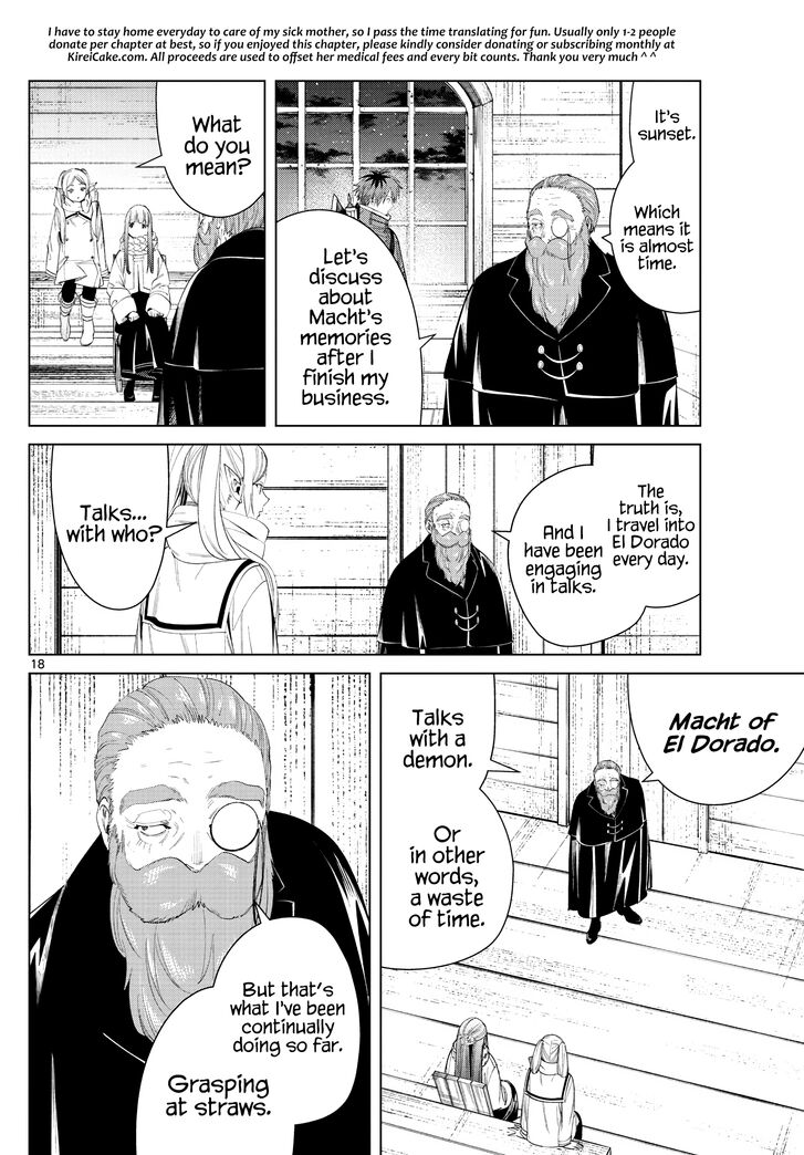 Frieren: Beyond Journey's End Manga Chapter 85 page 18 - Malice scene