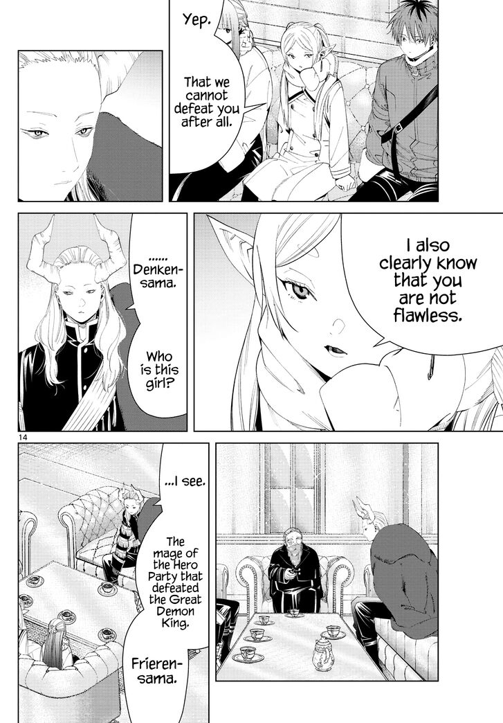 Frieren: Beyond Journey's End Manga Chapter 86 page 14 - Discussions scene