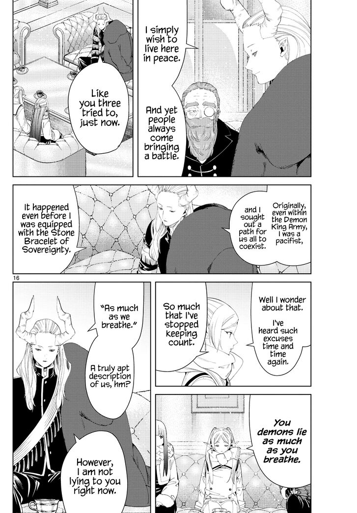 Frieren: Beyond Journey's End Manga Chapter 86 page 16 - Discussions scene