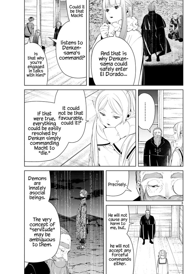 Frieren: Beyond Journey's End Manga Chapter 86 page 3 - Discussions scene