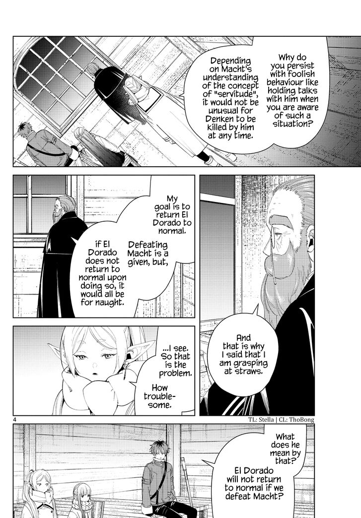 Frieren: Beyond Journey's End Manga Chapter 86 page 4 - Discussions scene