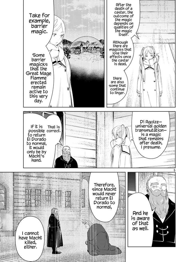 Frieren: Beyond Journey's End Manga Chapter 86 page 5 - Discussions scene