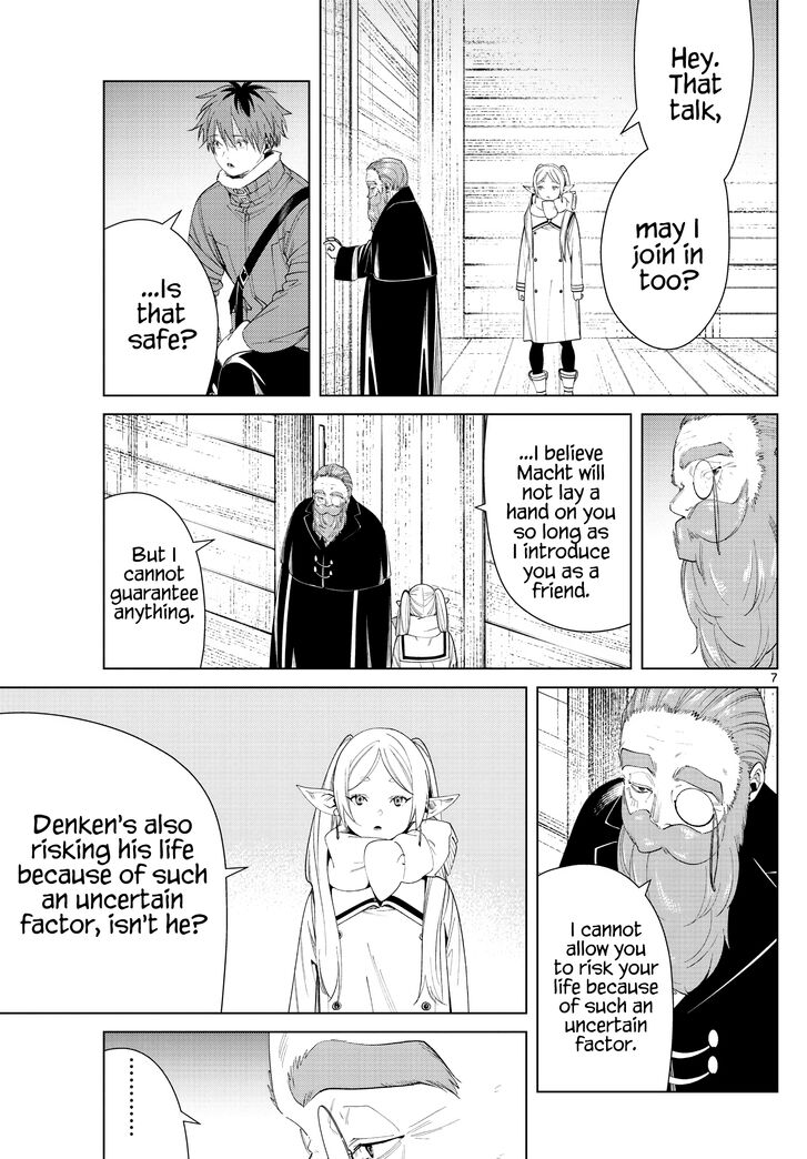 Frieren: Beyond Journey's End Manga Chapter 86 page 7 - Discussions scene
