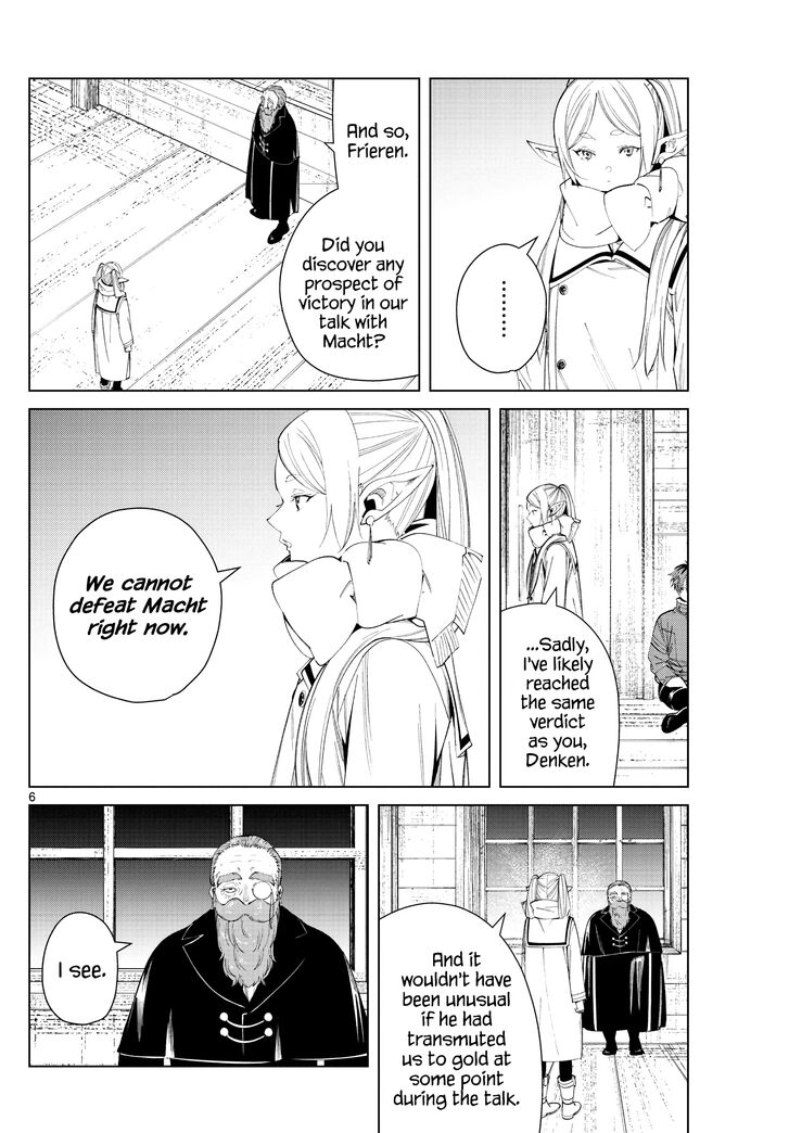 Frieren: Beyond Journey's End Manga Chapter 87 page 5 - Affection scene