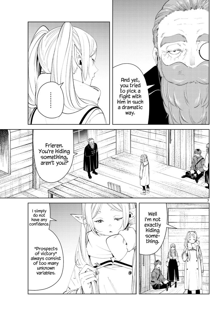 Frieren: Beyond Journey's End Manga Chapter 87 page 6 - Affection scene
