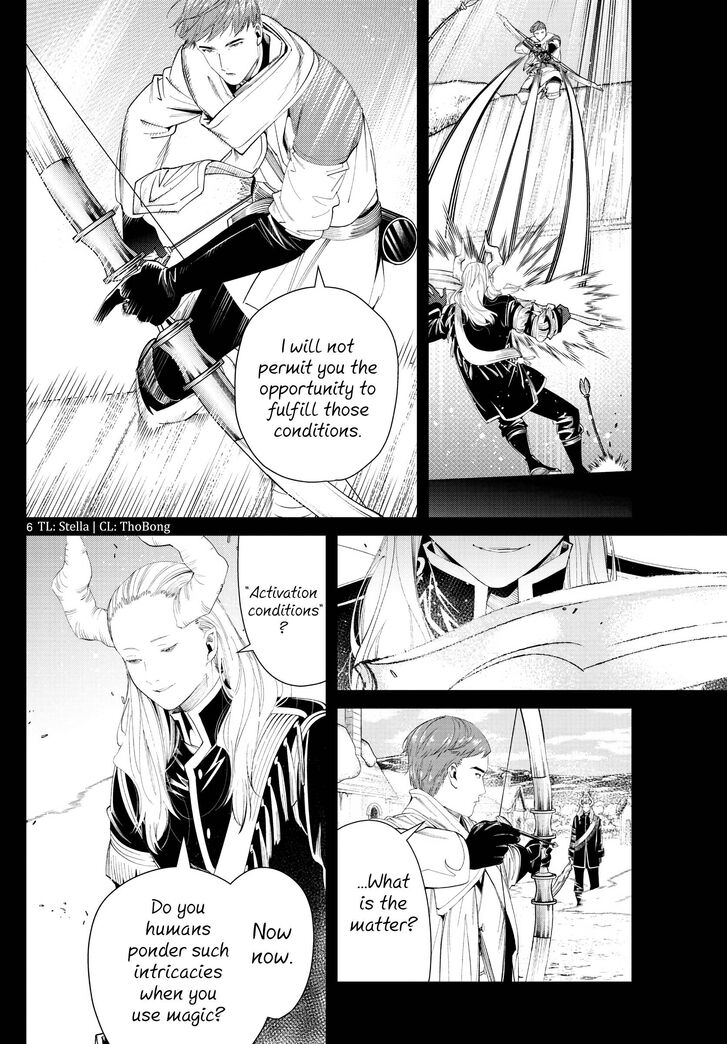 Frieren: Beyond Journey's End Manga Chapter 88 page 6 - Solitär scene