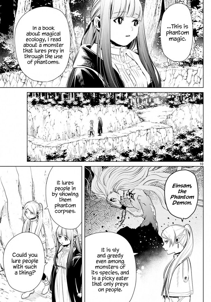 Frieren: Beyond Journey's End Manga Chapter 9 page 10 - Phantoms of the Dead scene