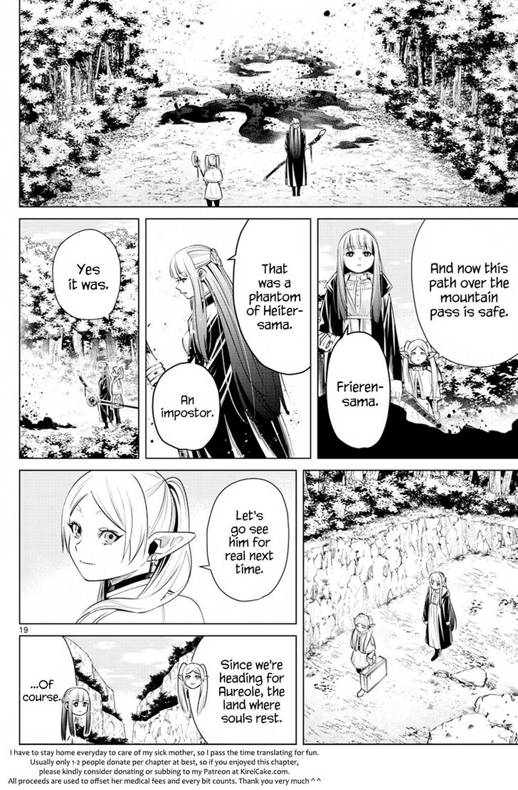 Frieren: Beyond Journey's End Manga Chapter 9 page 19 - Phantoms of the Dead scene