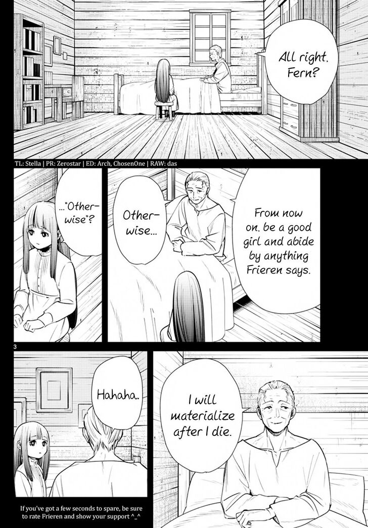 Frieren: Beyond Journey's End Manga Chapter 9 page 3 - Phantoms of the Dead scene