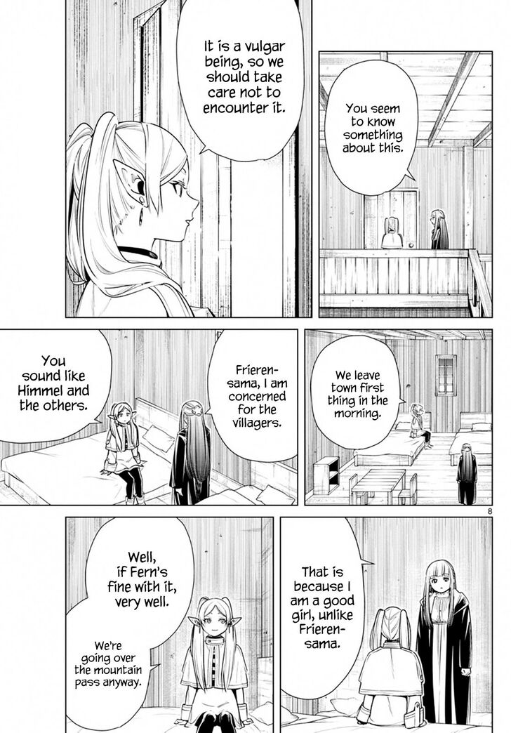 Frieren: Beyond Journey's End Manga Chapter 9 page 8 - Phantoms of the Dead scene
