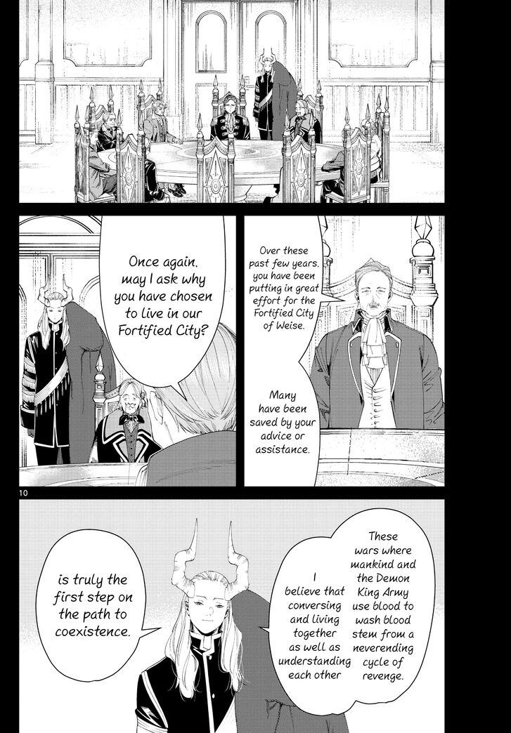 Frieren: Beyond Journey's End Manga Chapter 91 page 10 - Onstage scene