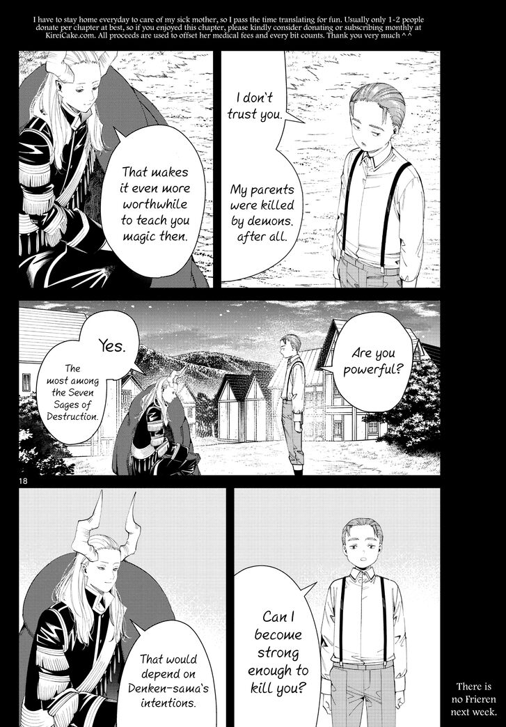 Frieren: Beyond Journey's End Manga Chapter 91 page 18 - Onstage scene