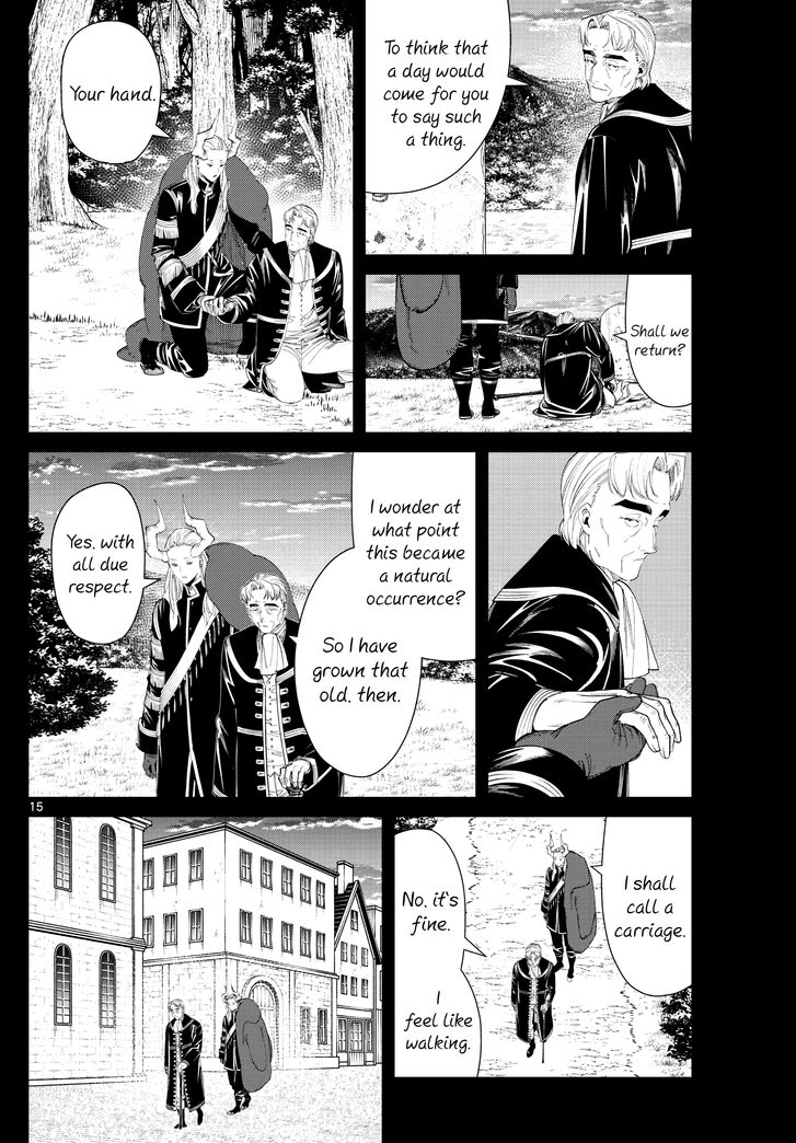 Frieren: Beyond Journey's End Manga Chapter 92 page 14 - The End of Weise scene