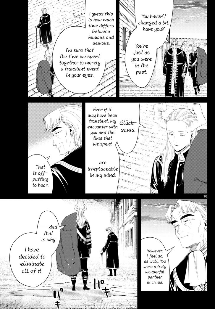 Frieren: Beyond Journey's End Manga Chapter 92 page 15 - The End of Weise scene