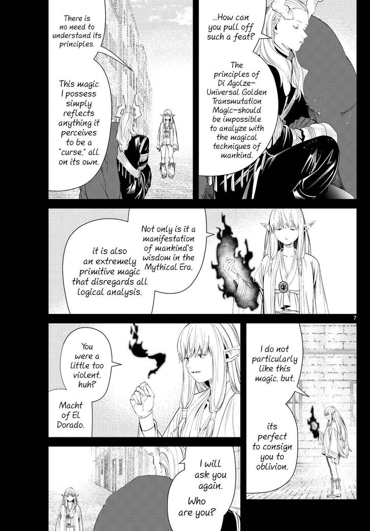 Frieren: Beyond Journey's End Manga Chapter 93 page 7 - The Great Barrier scene