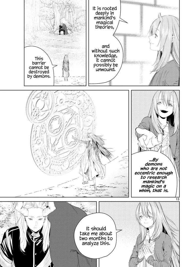 Frieren: Beyond Journey's End Manga Chapter 94 page 13 - Analysis scene