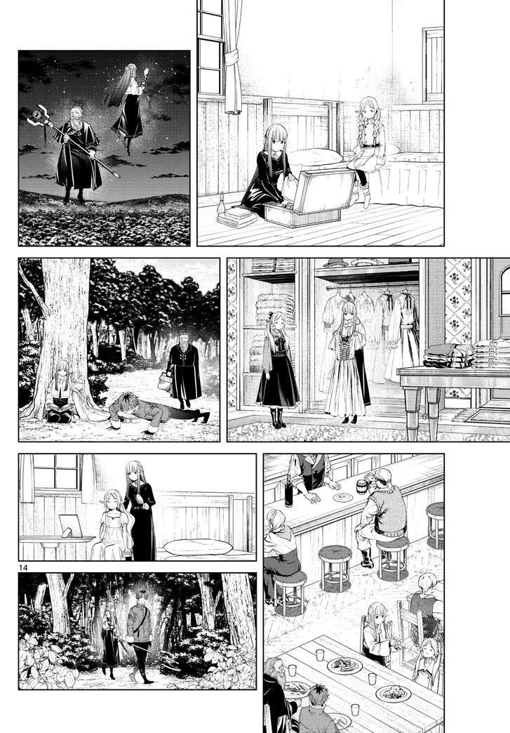 Frieren: Beyond Journey's End Manga Chapter 94 page 14 - Analysis scene