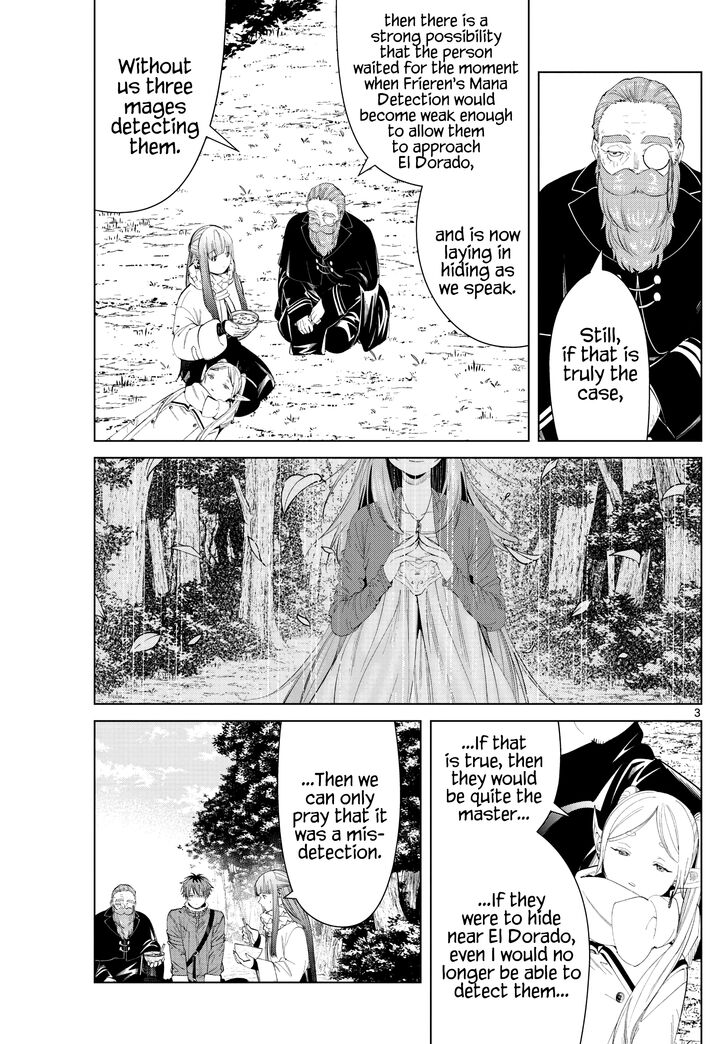 Frieren: Beyond Journey's End Manga Chapter 94 page 3 - Analysis scene
