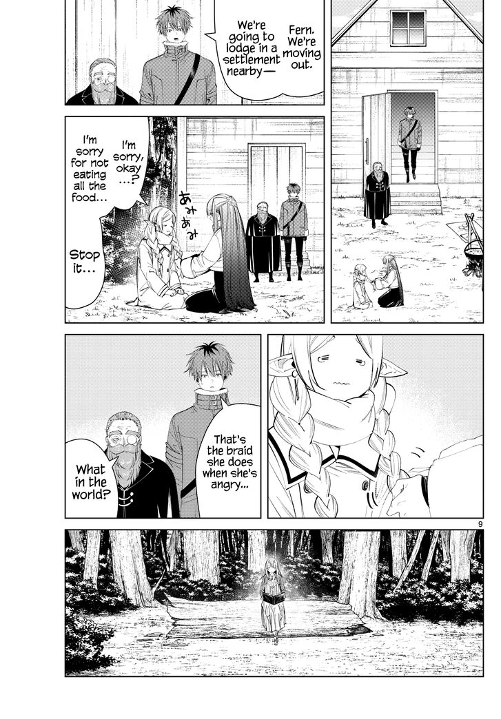 Frieren: Beyond Journey's End Manga Chapter 94 page 9 - Analysis scene