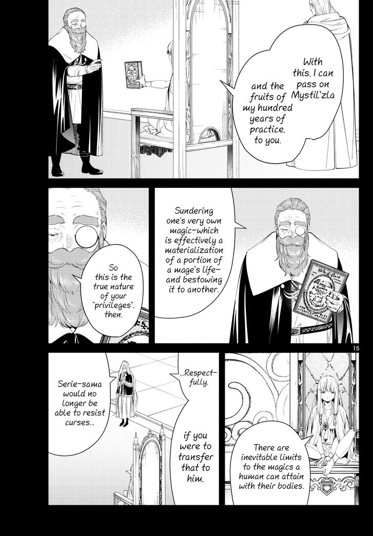Frieren: Beyond Journey's End Manga Chapter 96 page 15 - Master and Apprentice scene