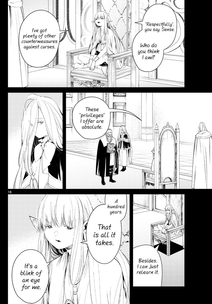 Frieren: Beyond Journey's End Manga Chapter 96 page 16 - Master and Apprentice scene