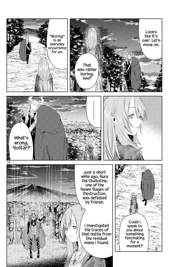 Frieren: Beyond Journey's End Manga Chapter 97 page 16 - Observation scene
