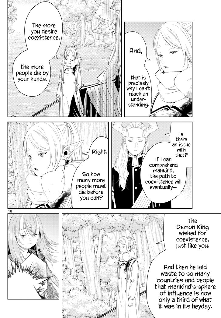Frieren: Beyond Journey's End Manga Chapter 98 page 16 - Retribution scene