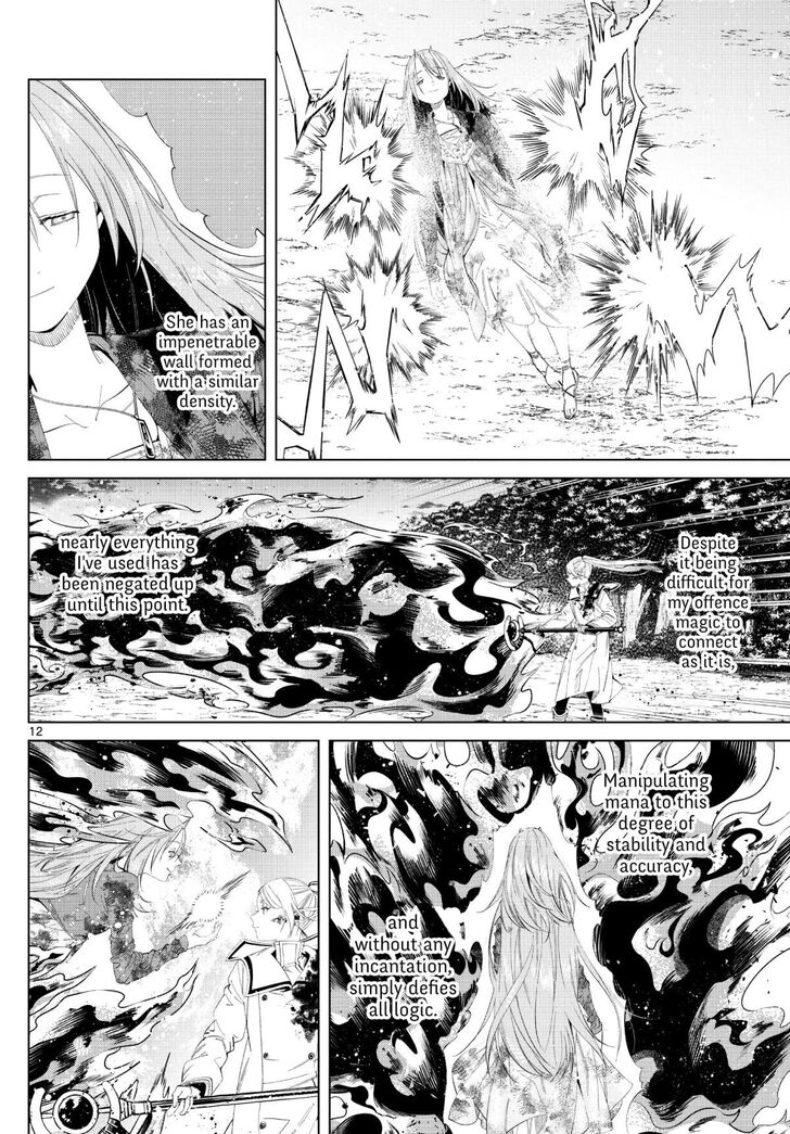 Frieren: Beyond Journey's End Manga Chapter 99 page 12 - Offense and Defense scene