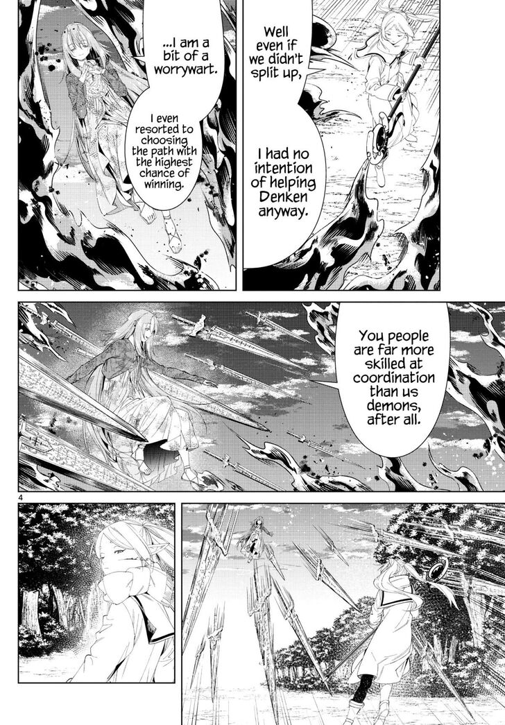 Frieren: Beyond Journey's End Manga Chapter 99 page 4 - Offense and Defense scene