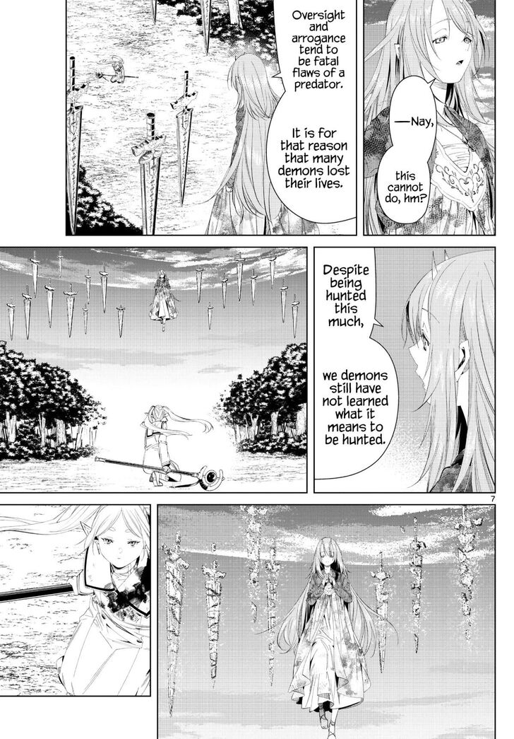 Frieren: Beyond Journey's End Manga Chapter 99 page 7 - Offense and Defense scene